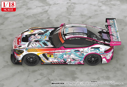 (Rerelease) 1/18th Scale Good Smile Hatsune Miku AMG 2021 SUPER GT 100th Race Commemorative Ver.