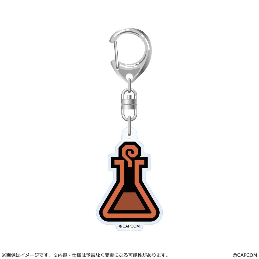 Monster Hunter Wilds Item icon Acrylic Keychain