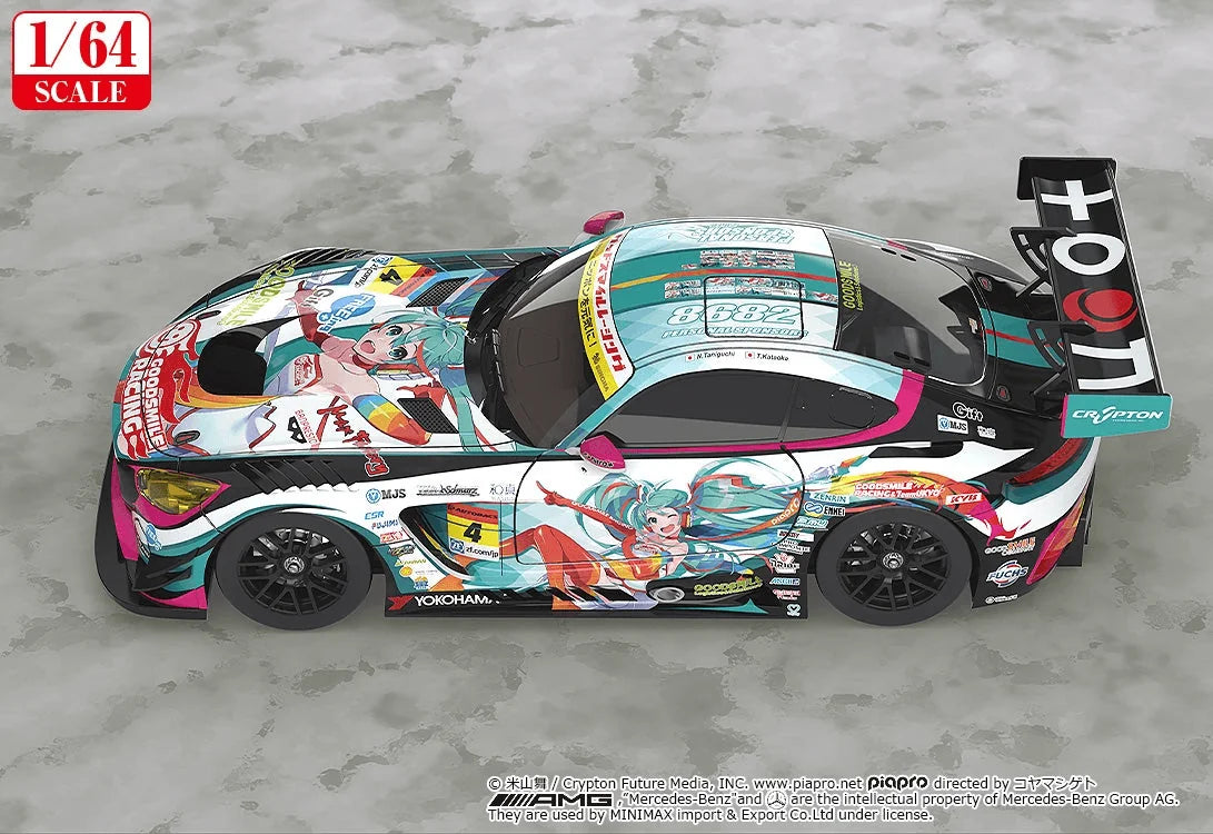 (Rerelease) 1/64 Scale Good Smile Hatsune Miku AMG 2016 SUPER GT Ver. - Release Date: 05/2027