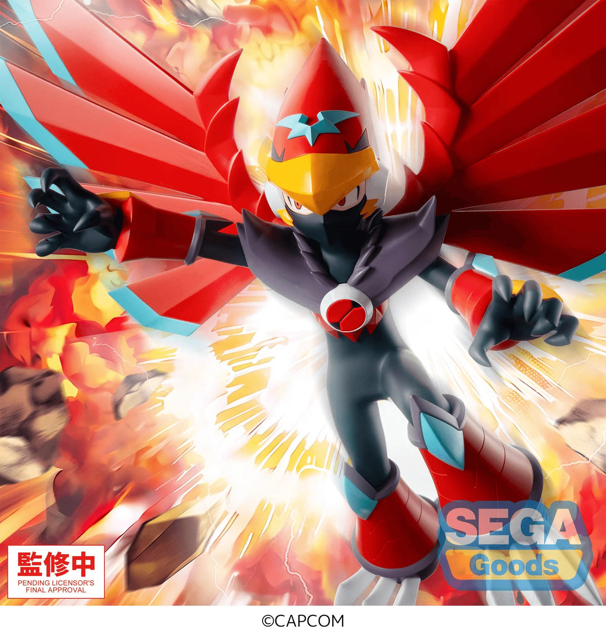 Luminasta "Mega Man Battle Network" -Mega Man- Falzar Beast