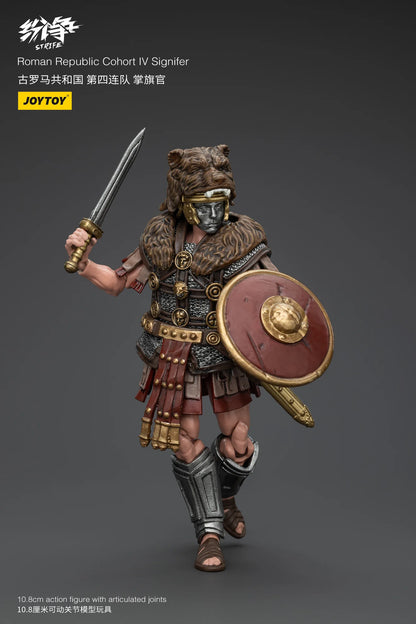 JOYTOY Original Series Roman Republic Cohort IV Signifer 1/18 Action Figure