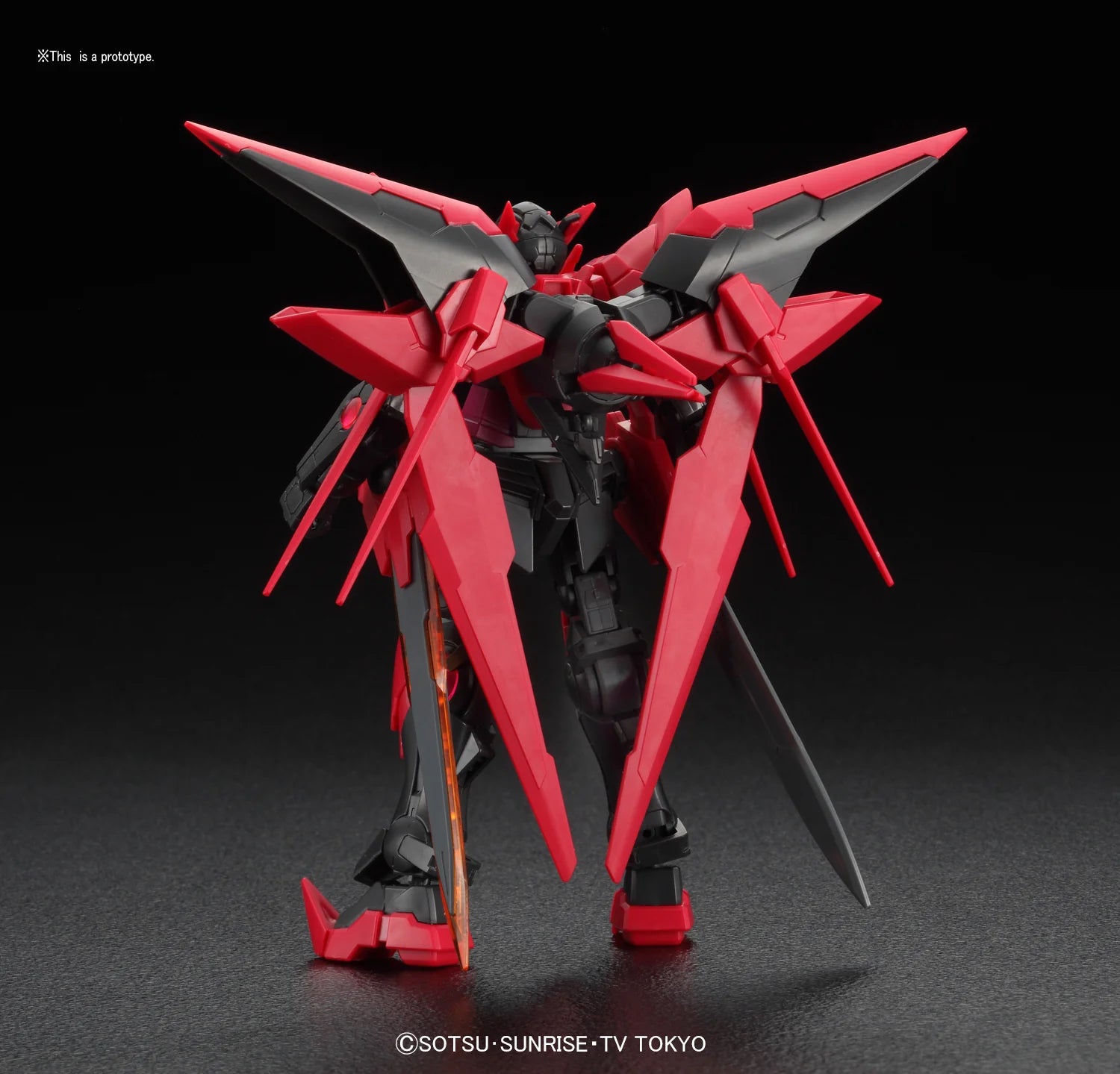 HGBF 1/144 Gundam Exia Dark Matter-4573102587916