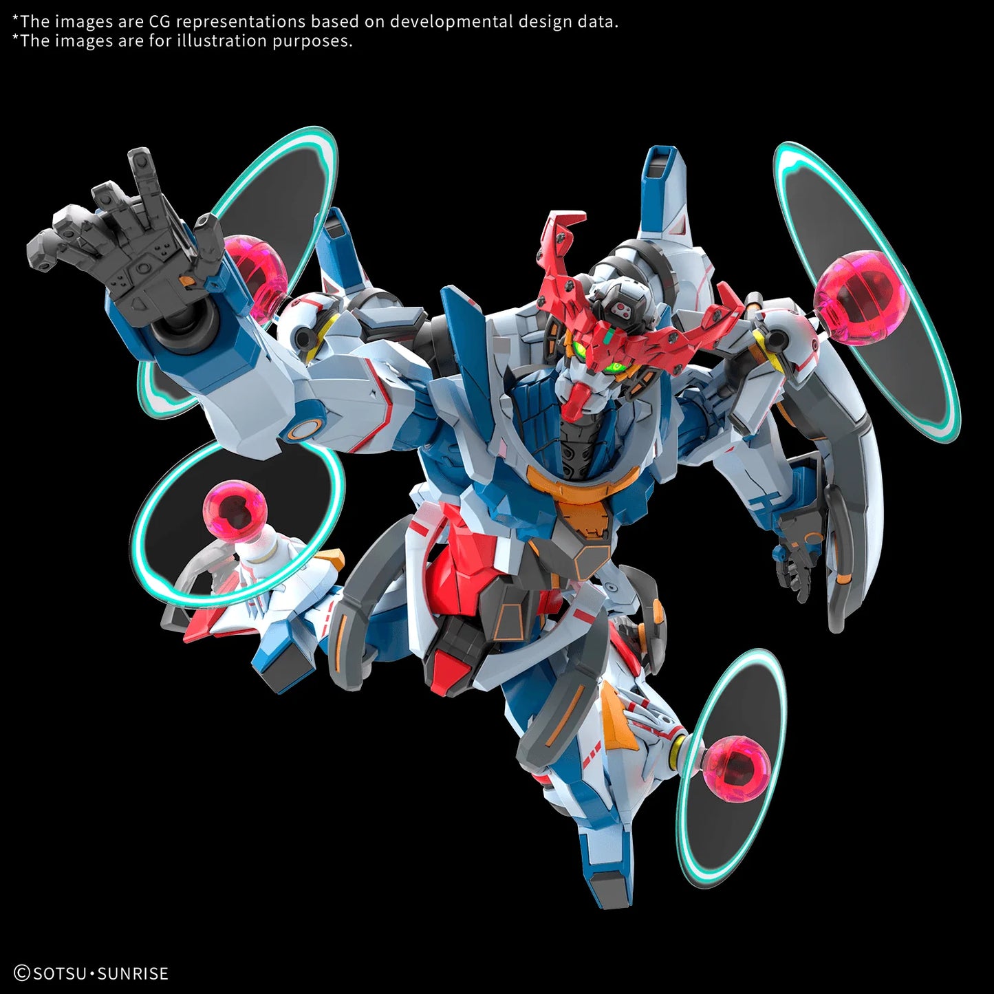 HG 1/144 GQuuuuuuX Endymion Unit Awakened Model Kit
