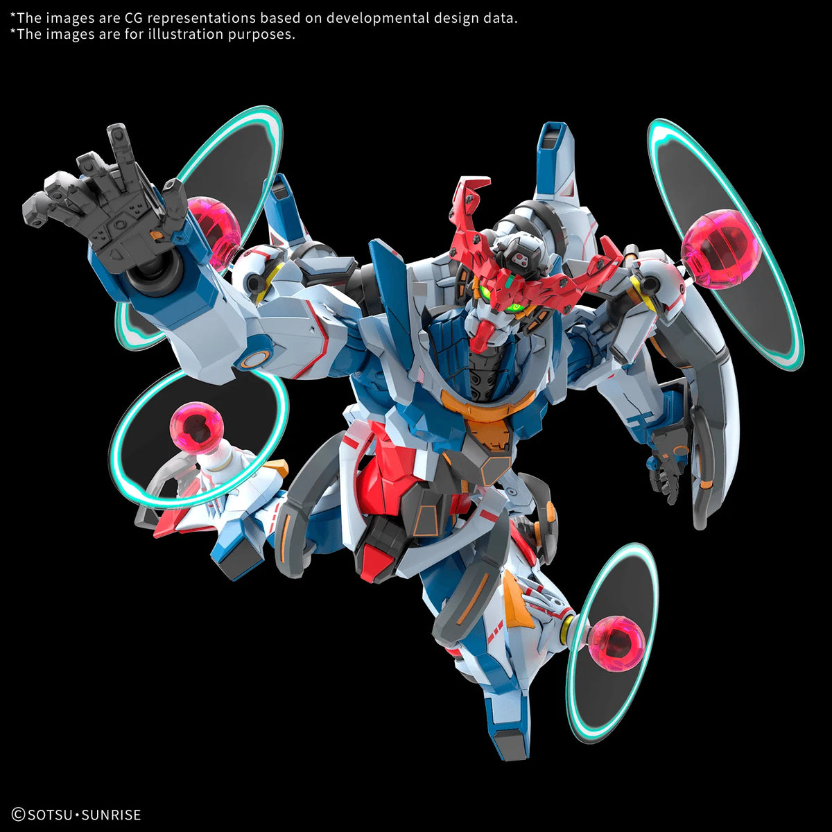 HG 1/144 GQuuuuuuX Endymion Unit Awakened Model Kit