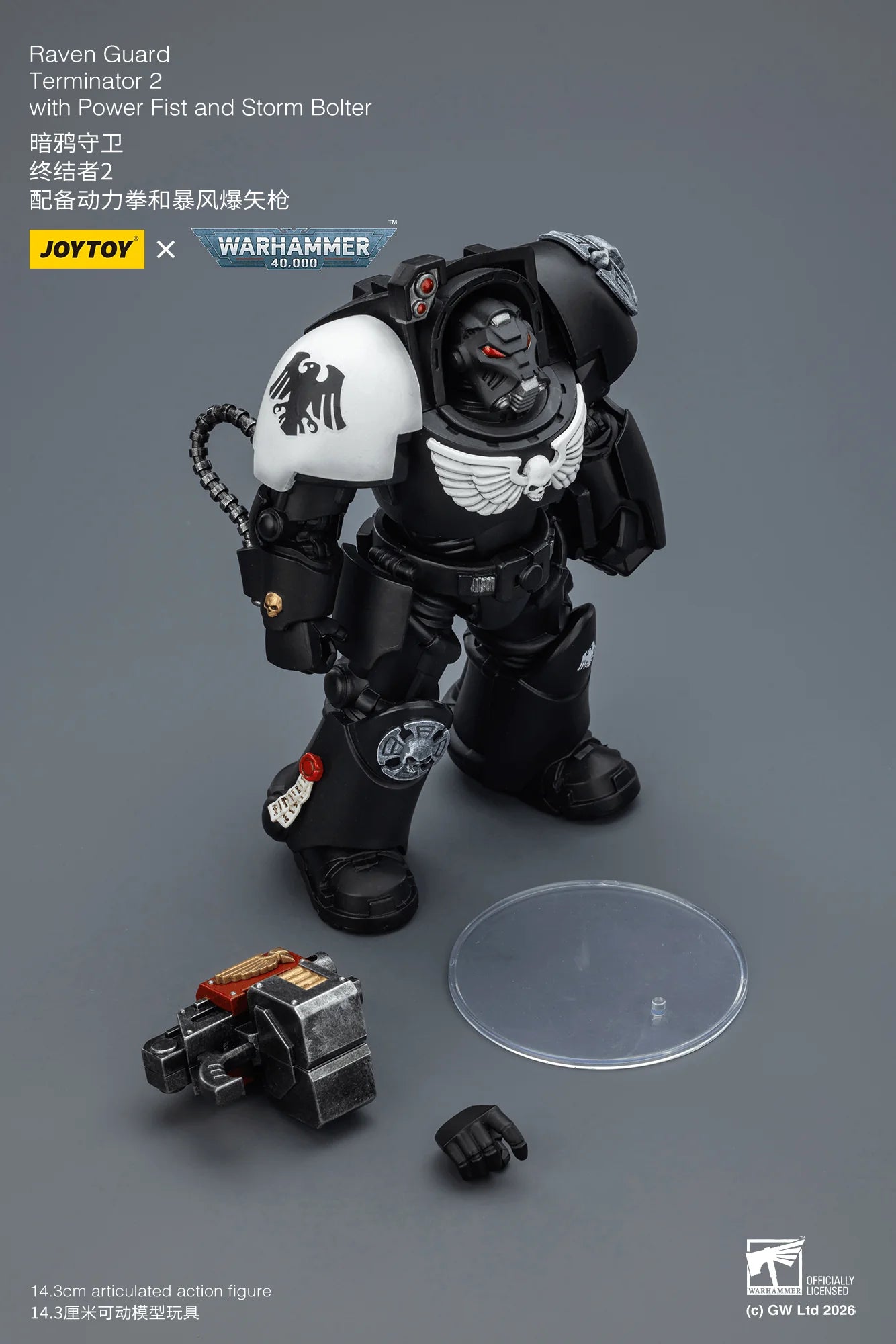 Raven Guard Terminator 2 with Power Fist and Storm Bolter