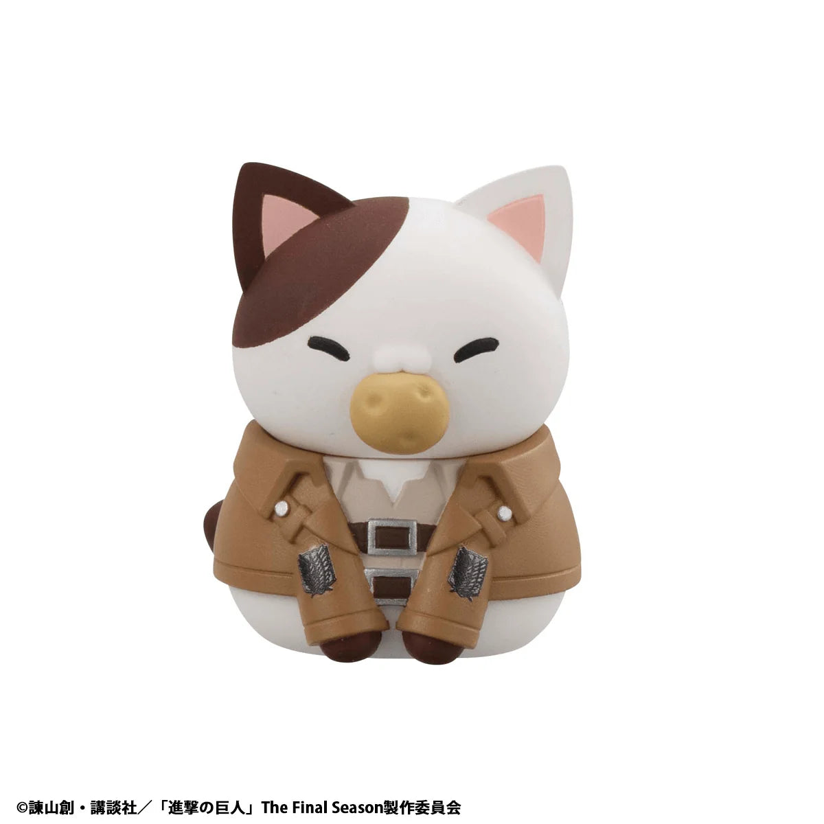 MEGA CAT PROJECT Attack on Titan Attack on Tinyan Gathering Scout Regiment danyan! (Repeat) (8pc per box)