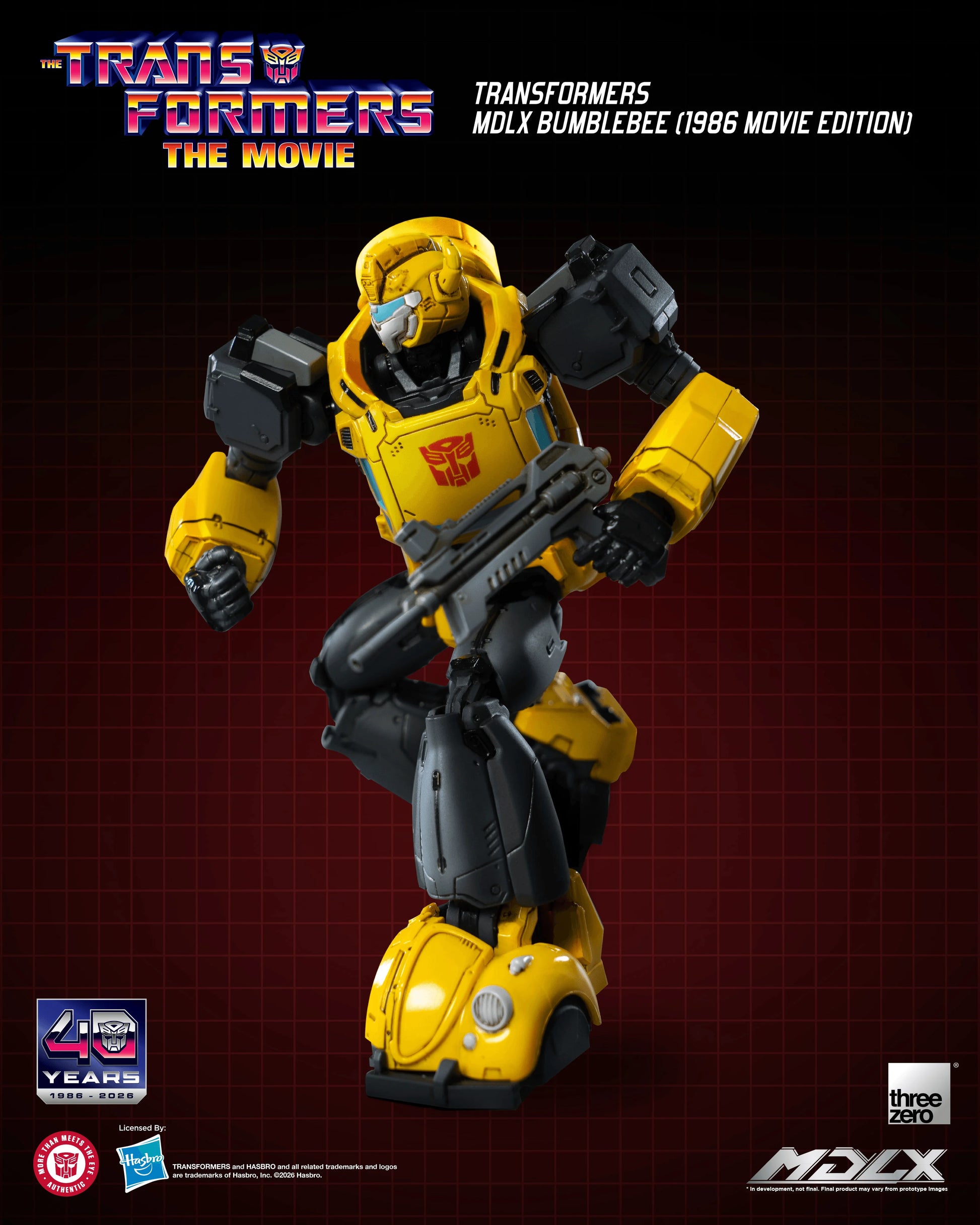 Transformers MDLX Bumblebee (1986 Movie Edition)
