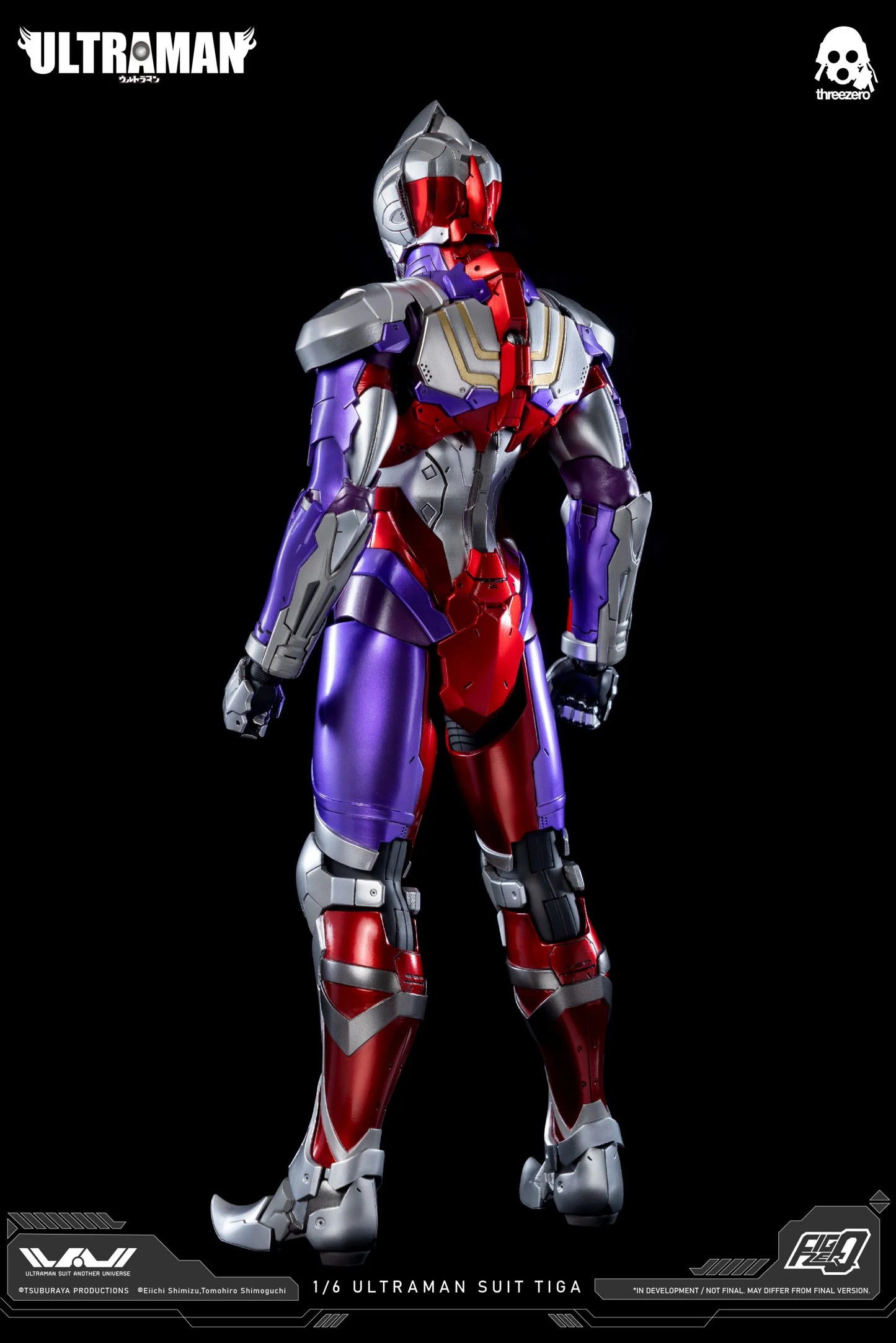 ThreeZero FigZero 1/6 Ultraman Suit Tiga Action Figure