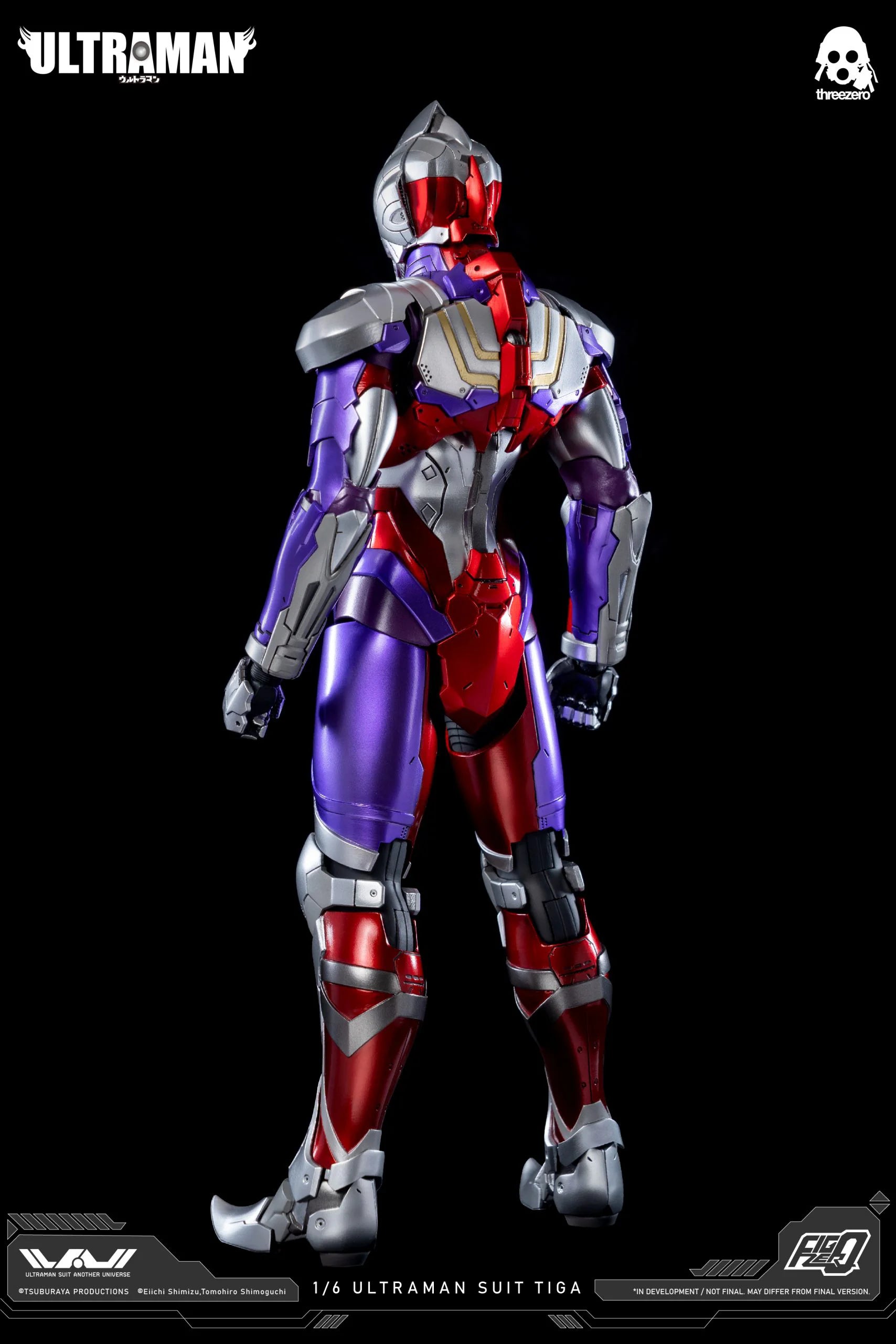 ThreeZero FigZero 1/6 Ultraman Suit Tiga Action Figure