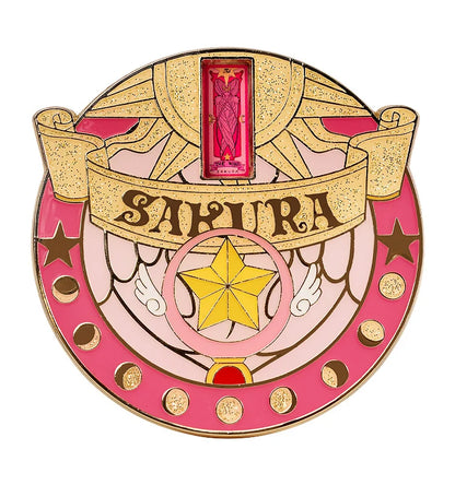 GoodSmile Moment Cardcaptor Sakura 25th Anniversary Rotating Metal Badge