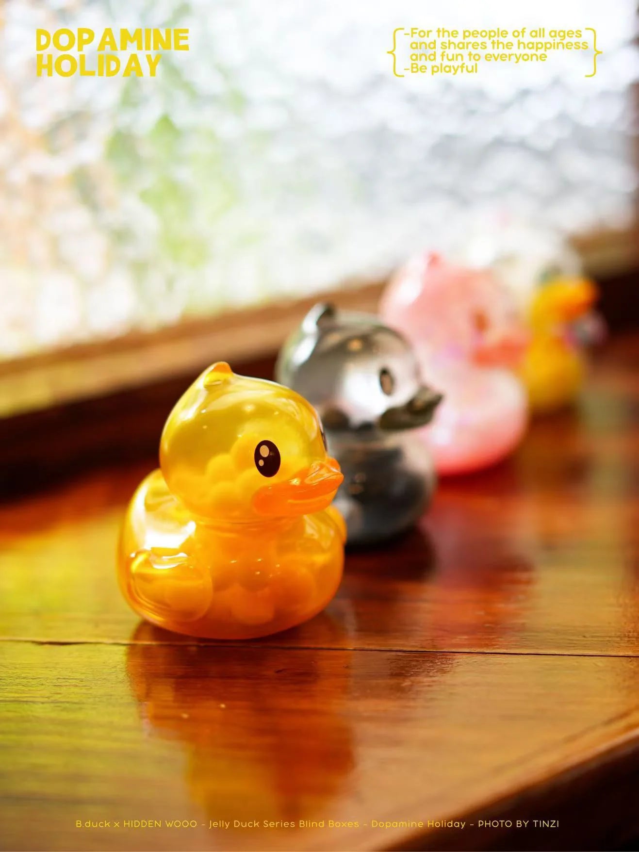 B.Duck Dopamine Holiday Collectible Figures Set of 8