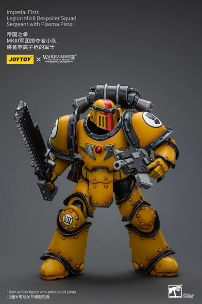 JOYTOY Imperial Fists Legion MkIII Despoiler Squad Sergeant Action Figure