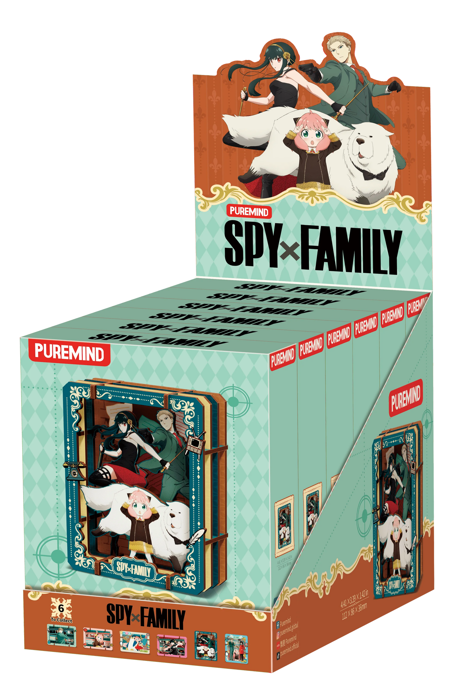 SPY×FAMILY - Family Mission - S (6 units/set) (Box of 6)