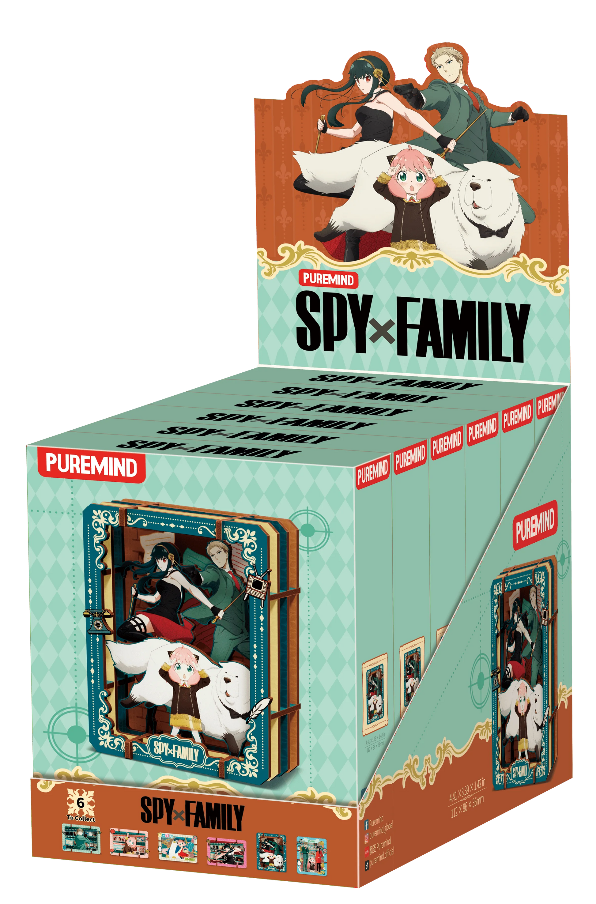 SPY×FAMILY - Family Mission - S (6 units/set) (Box of 6)