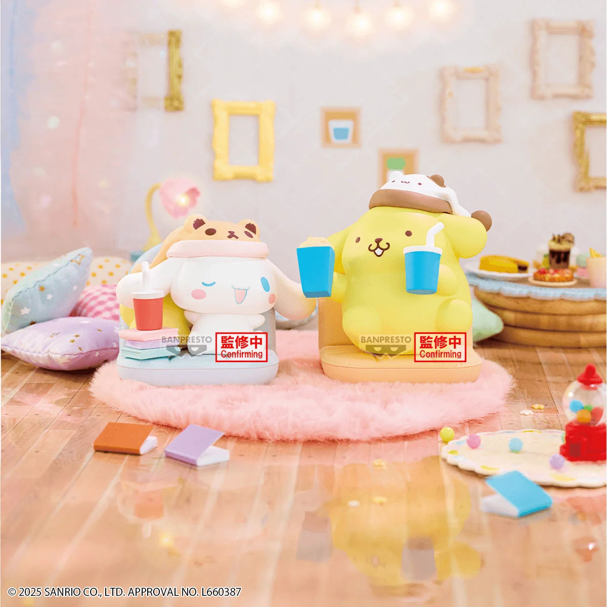 Sanrio characters Nakayoshi memories Relaxing Time at Home～Cinnamoroll & Pompompurin～(B:Pompompurin)