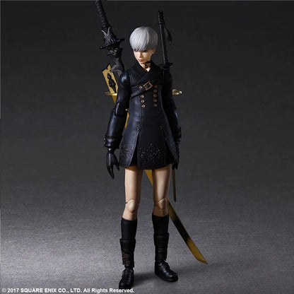 NieR:Automata 9S (YoRHa No.9 Type S) PLAY ARTS KAI Action Figure Deluxe Ver.