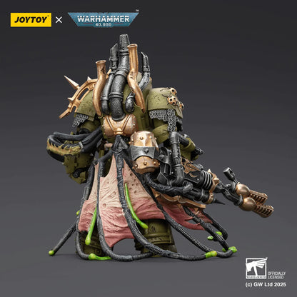 Death Guard Lord of Virulence with Power Fist and Twin Plague Spewer