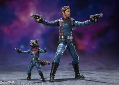 S.H. Figuarts Star-Lord & Rocket Raccoon Guardians of the Galaxy Vol. 3 Action Figure