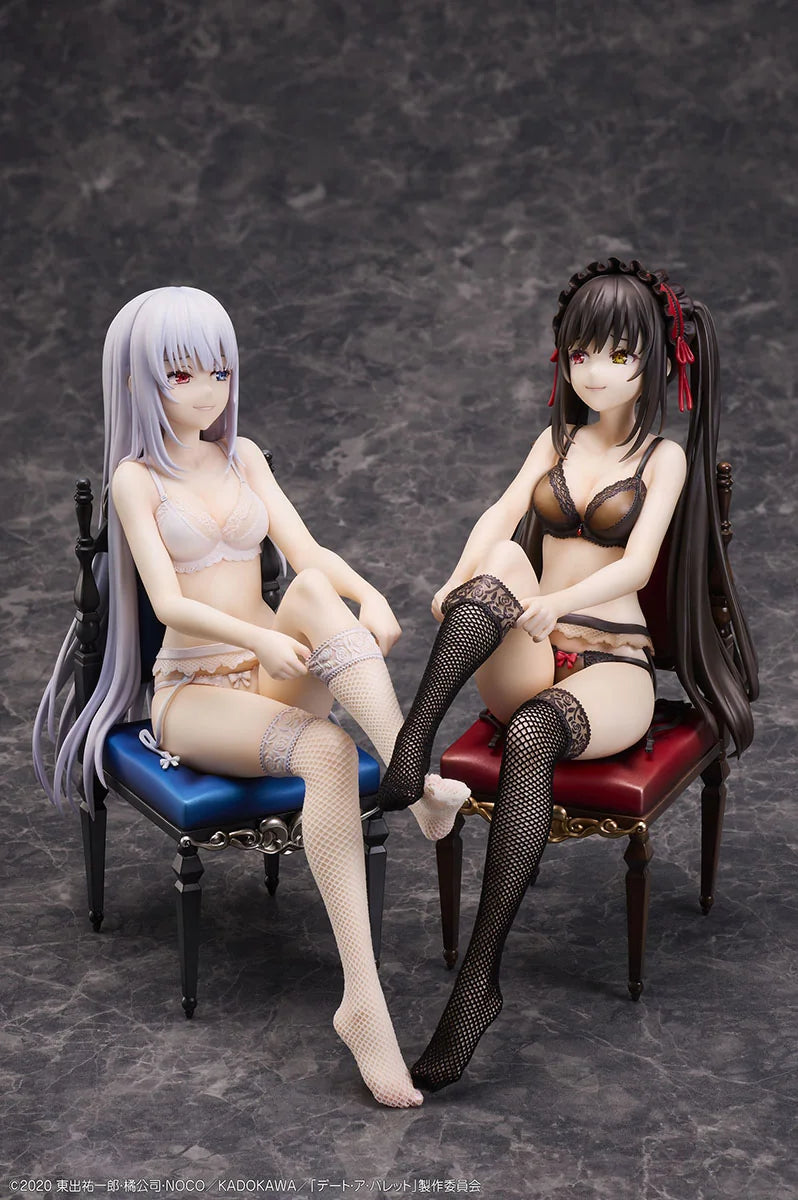 Design COCO Kurumi Tokisaki & White Queen 1/7 Scale Figure Set