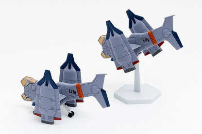 SYUTO Tiny Scale 1/350 "Evangelion: New Theatrical Edition" UNAF Close Air Support VTOL Aircraft YAGR-3B