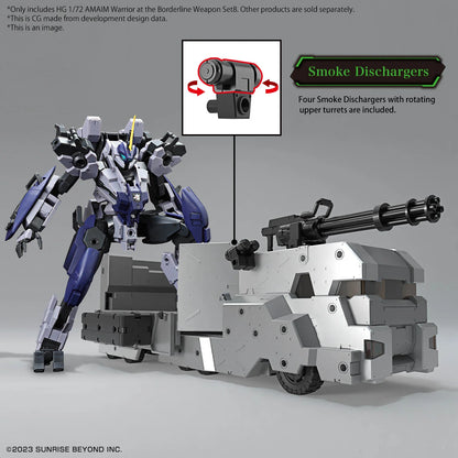HG 1/72 AMAIM Warrior at the Borderline Weapon Set8
