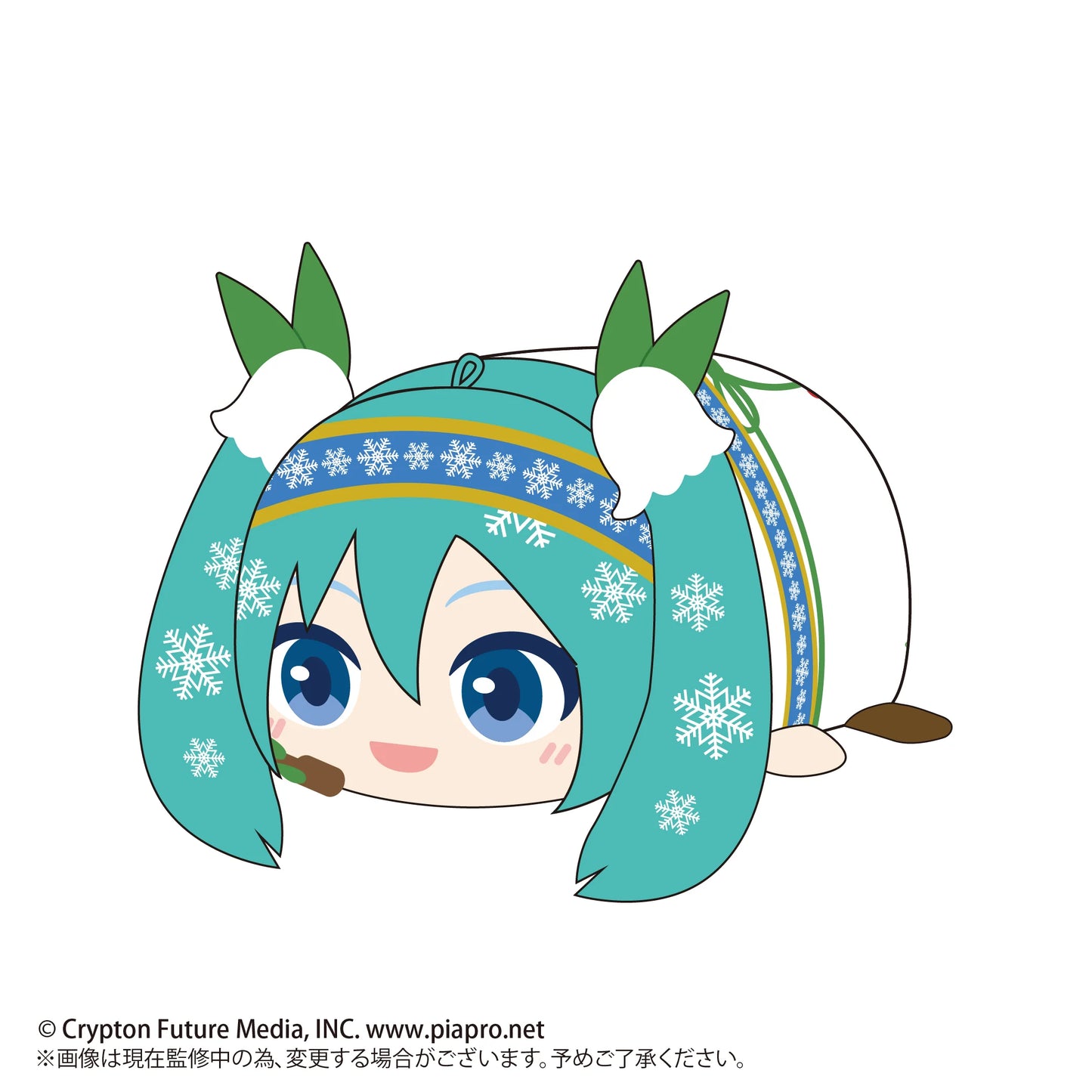 YUKI MIKU POTE KORO MASCOT