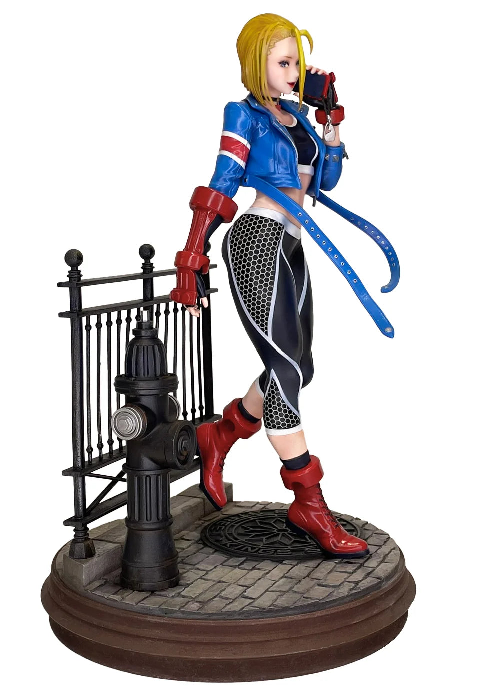 Capcom Street Fighter 6 Cammy Figure Builder Creator's Model Painted PVC Figure