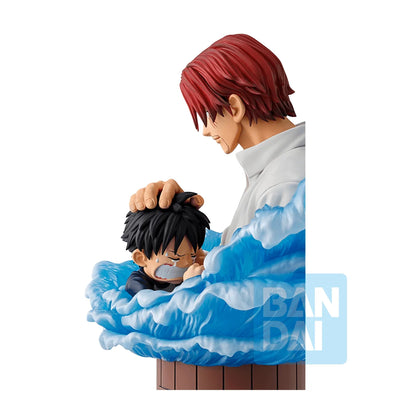 Bandai Spirits Ichibansho Shanks & Luffy Red Hair Pirates Action Figure