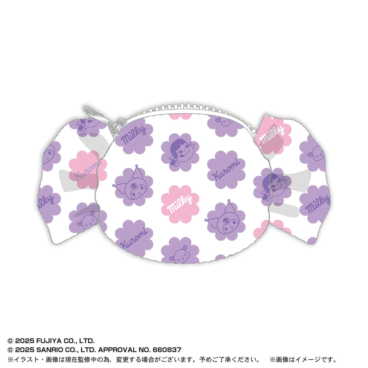 Milky×SANRIO FUWA FUWA CANDY POUCH