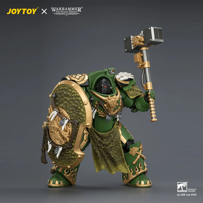 Salamanders Firedrake Terminator 2 with Thunder Hammer and Dragonscale Storm Shield