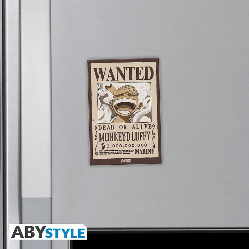ONE PIECE - Standard Magnet - Wanted Luffy