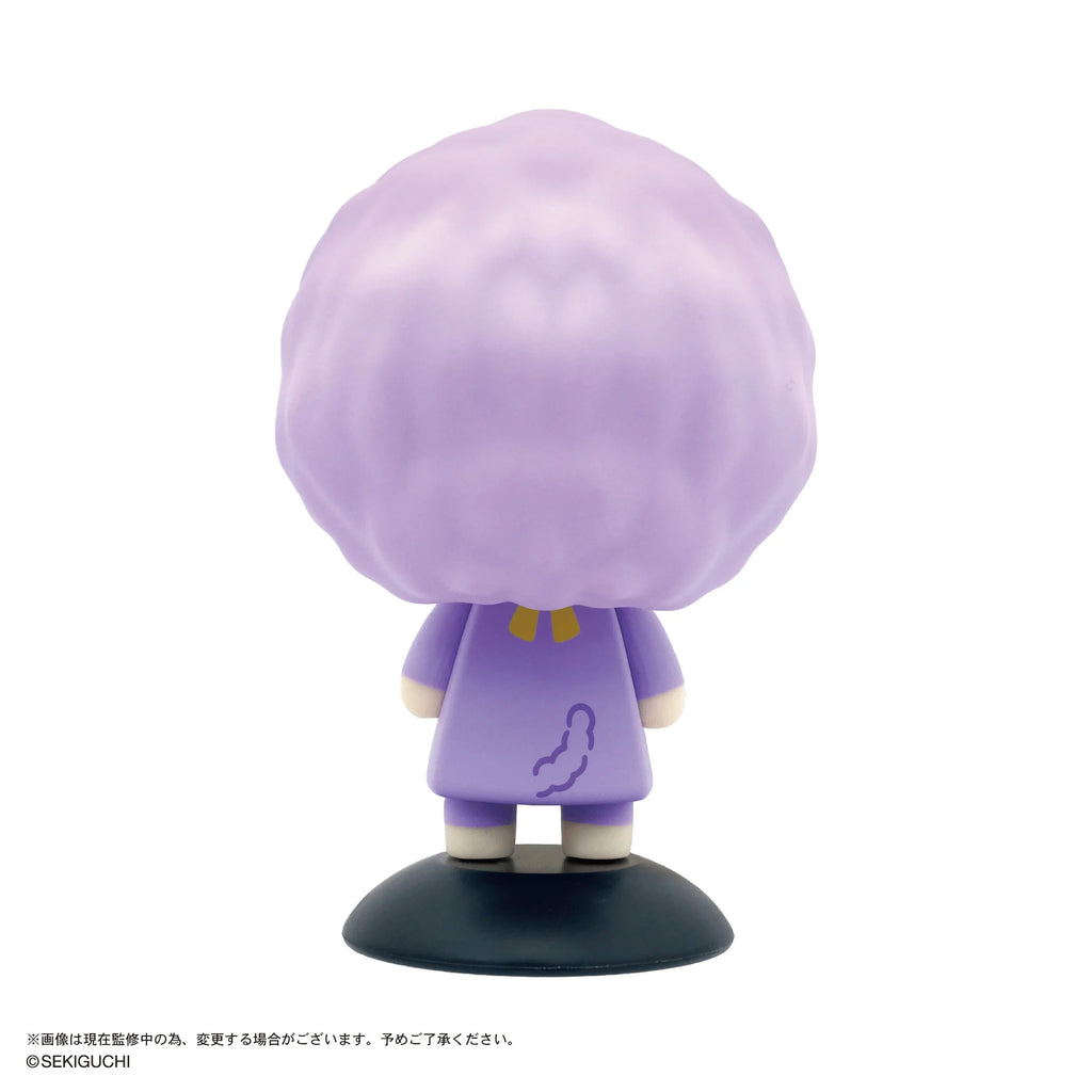 MONCHHICHI Yurayura Head 104 Monchhichi (Purple) (Box of 10)