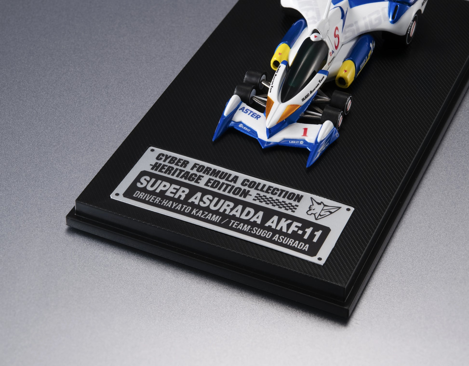 MegaHouse C.F.C Heritage Edition FUTURE GPX CYBER FORMULA11 Super ASRADA AKF-11 Model Kit