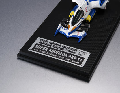 MegaHouse C.F.C Heritage Edition FUTURE GPX CYBER FORMULA11 Super ASRADA AKF-11 Model Kit