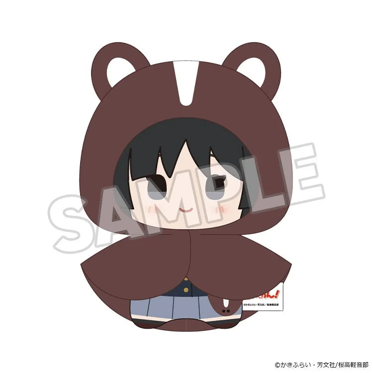 K-ON! Fluffy Rain Series Collectible Plushie Keychain