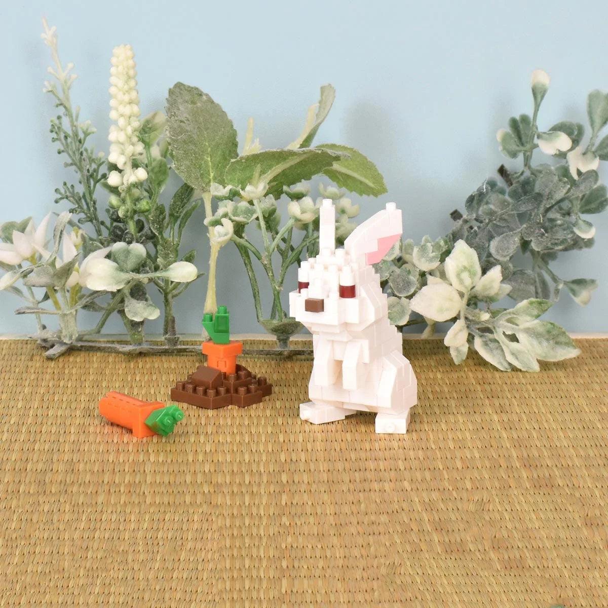 Kawada Nanoblock Mini Rabbit Model Kit