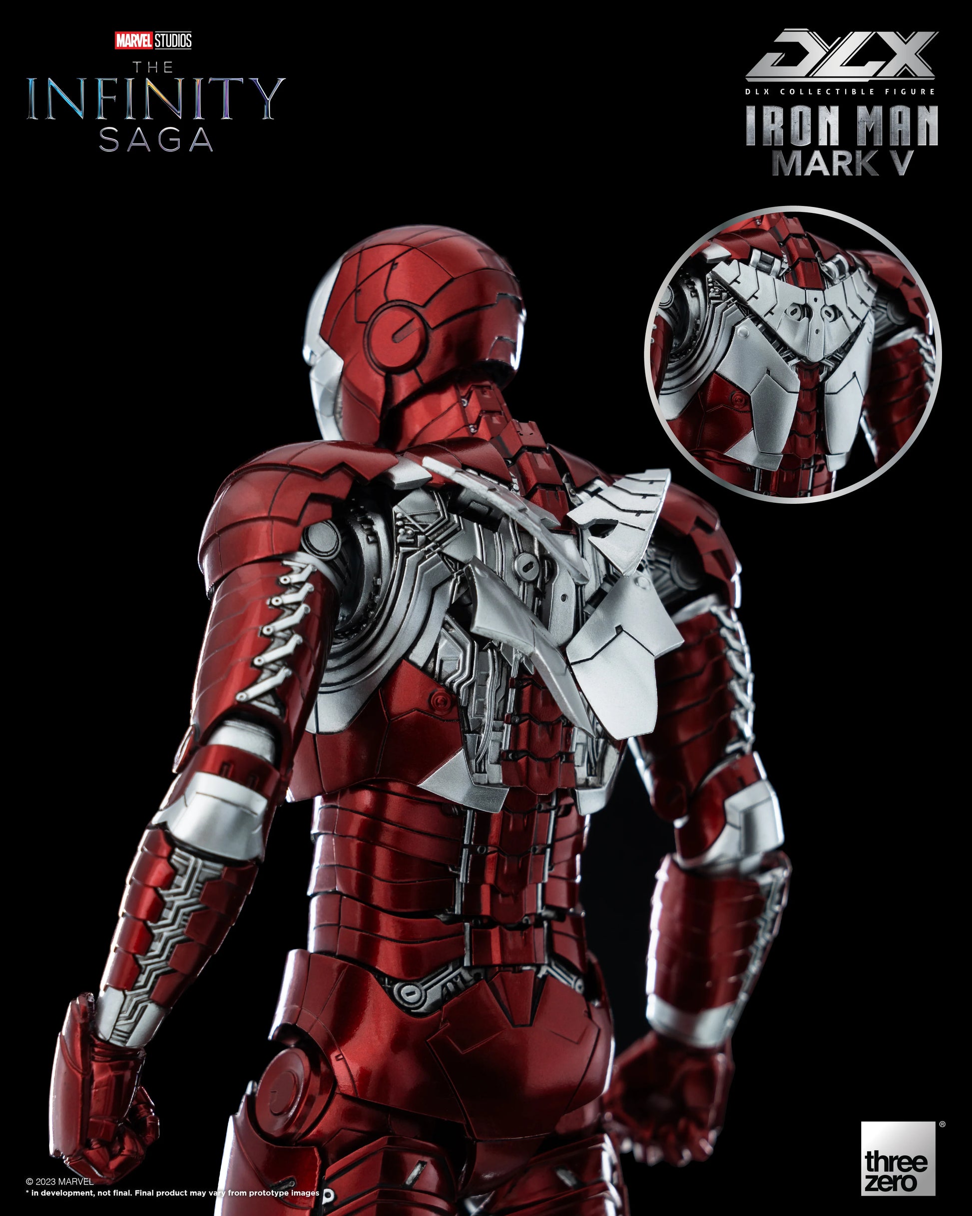 threezero DLX Iron Man Mark 5 Action Figure