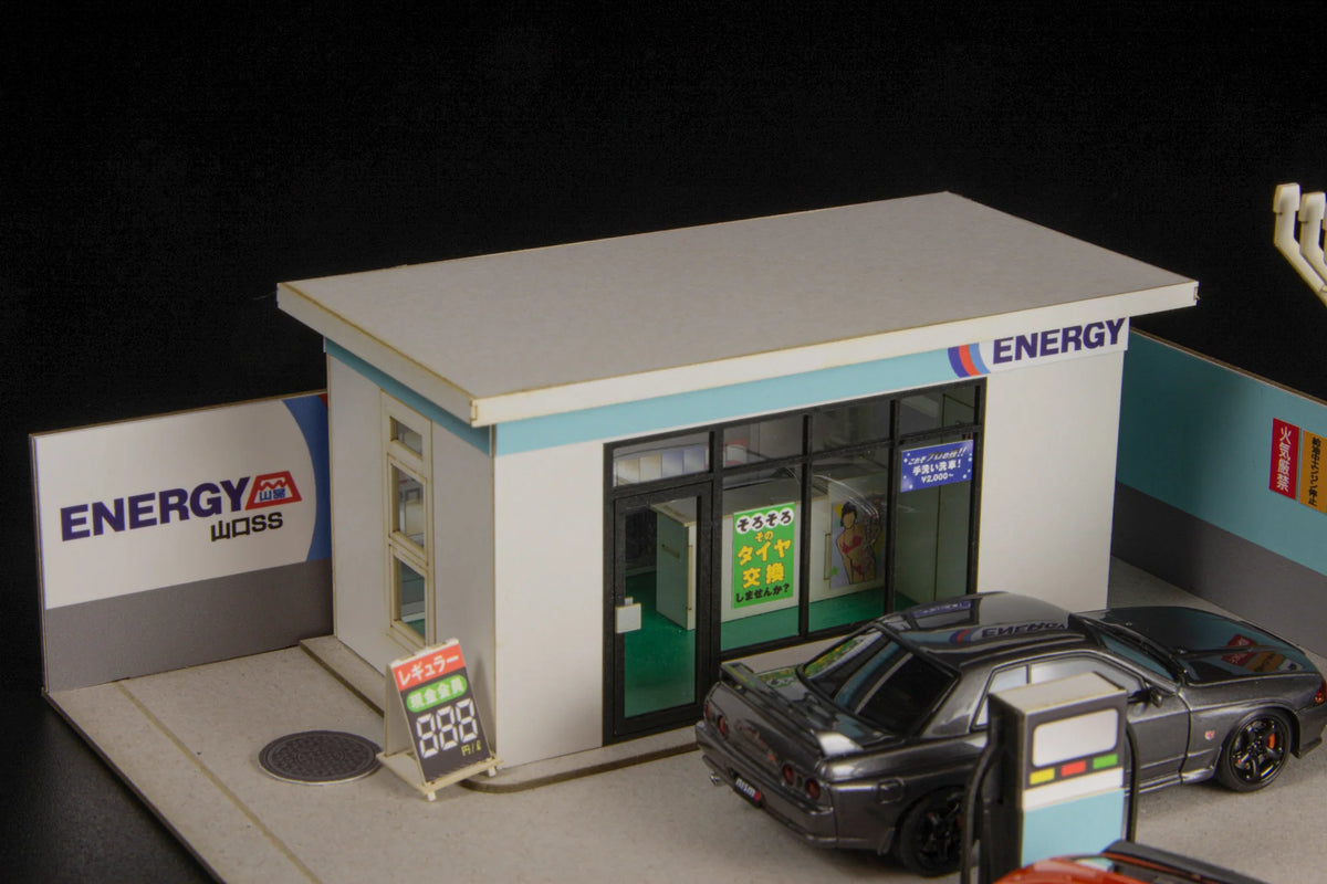 gas station