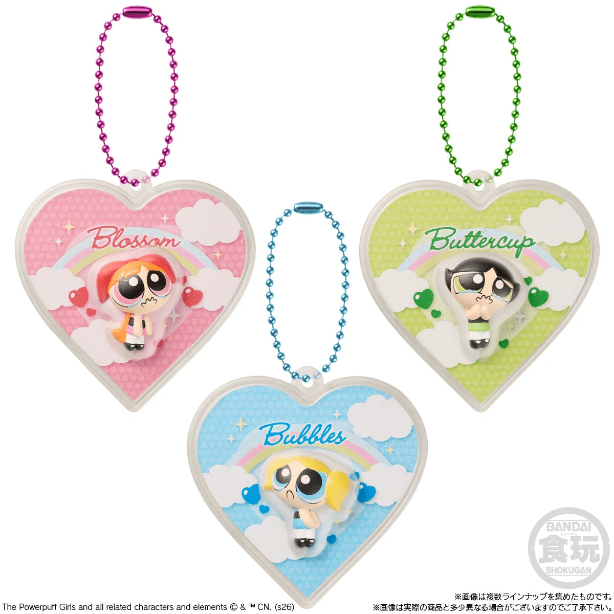 Powerpuff Girls Shokugan Box Collection "Powerpuff Girls" (Blind Box/12), Bandai Shokugan Box Collection