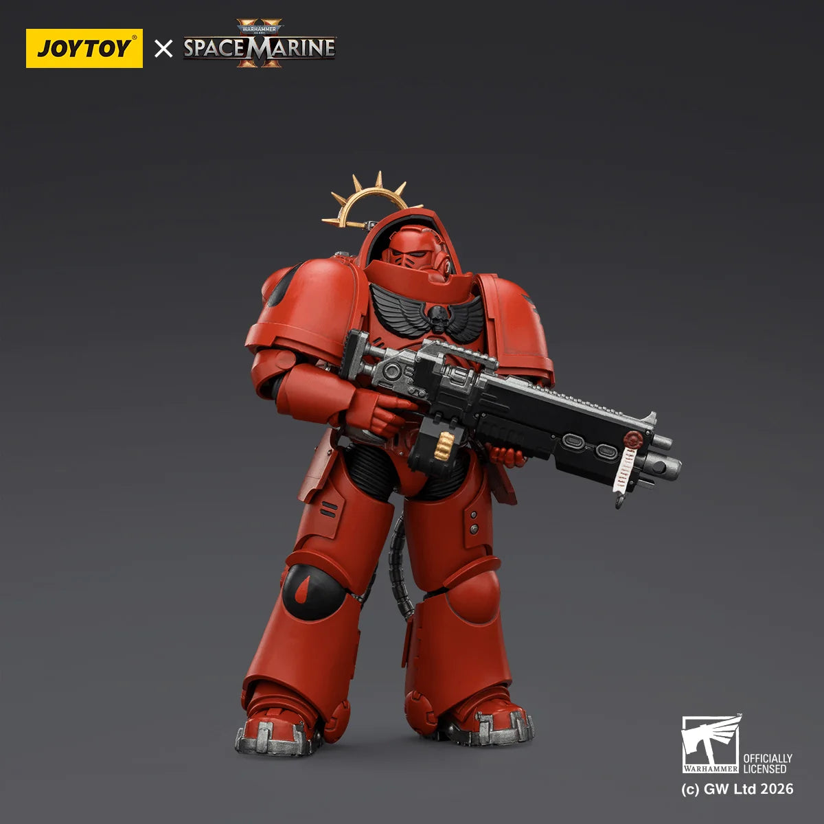 Game Edition Blood Angels Heavy Intercessor with Heavy Bolt Rifle and Bolt Pistol