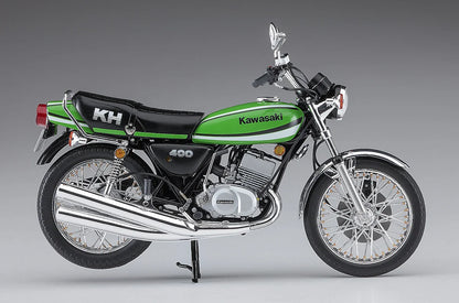 Hasegawa 1:12 Kawasaki KH400-A7 Motorcycle Model Kit