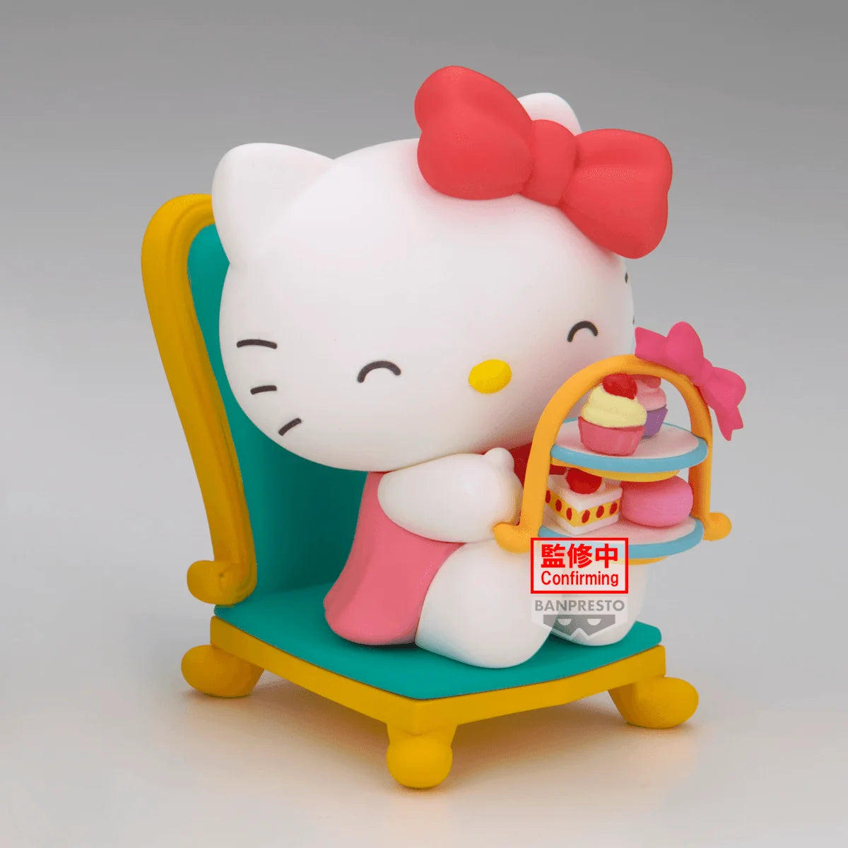 Banpresto Sanrio Nakayoshi Memories Tea Party Figure - Hello Kitty