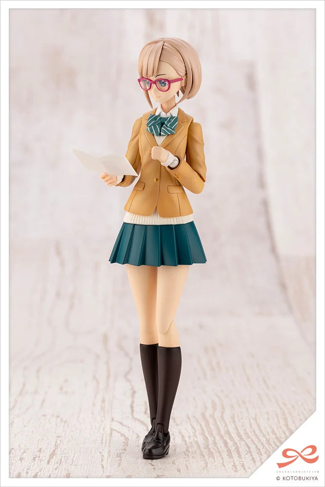 Kotobukiya Koyomi Takanashi Ryobu High School Winter Clothes Plastic Model Kit