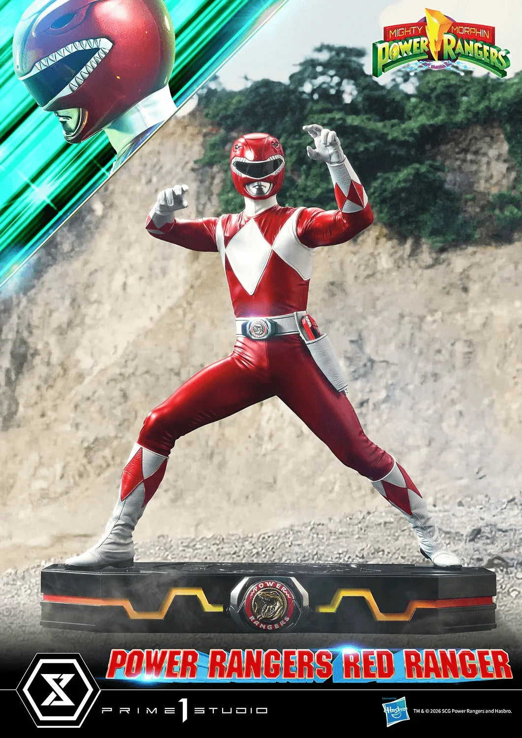 Premium Masterline Mighty Morphin Power Rangers Red Ranger