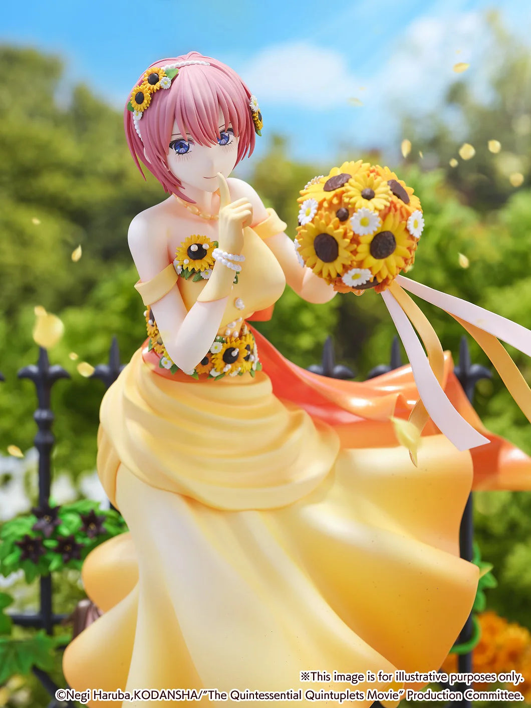 eStream Ichika Nakano Floral Dress Scale Figure