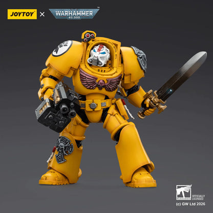 Imperial Fists Terminator 1 with Power Sword and Storm Bolter