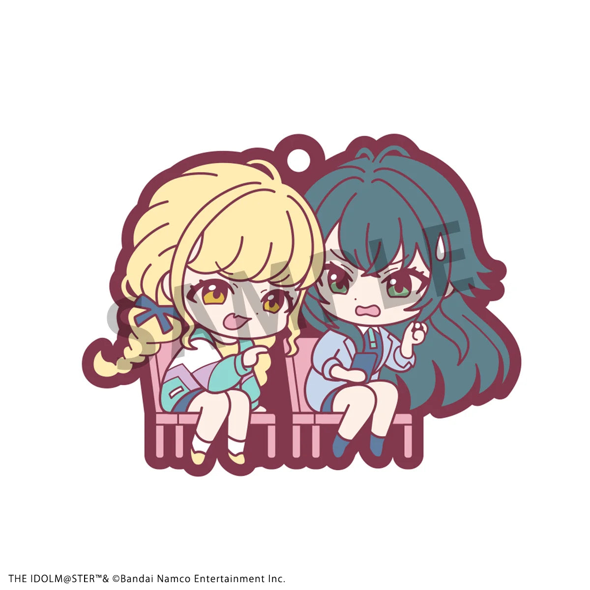 Rubber Mascot Buddycolle Gakuen IDOLM＠STER (6pc per box)