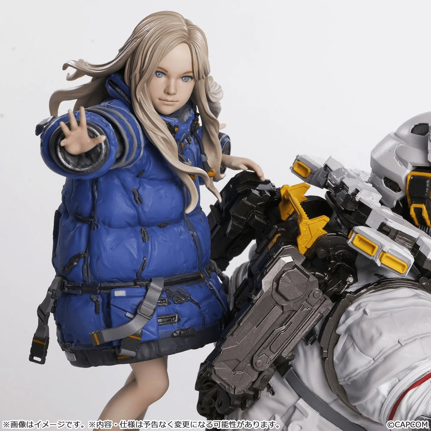 Capcom Figure Builder Creator's Model PRAGMATA Hugh & Diana Painted PVC Figure