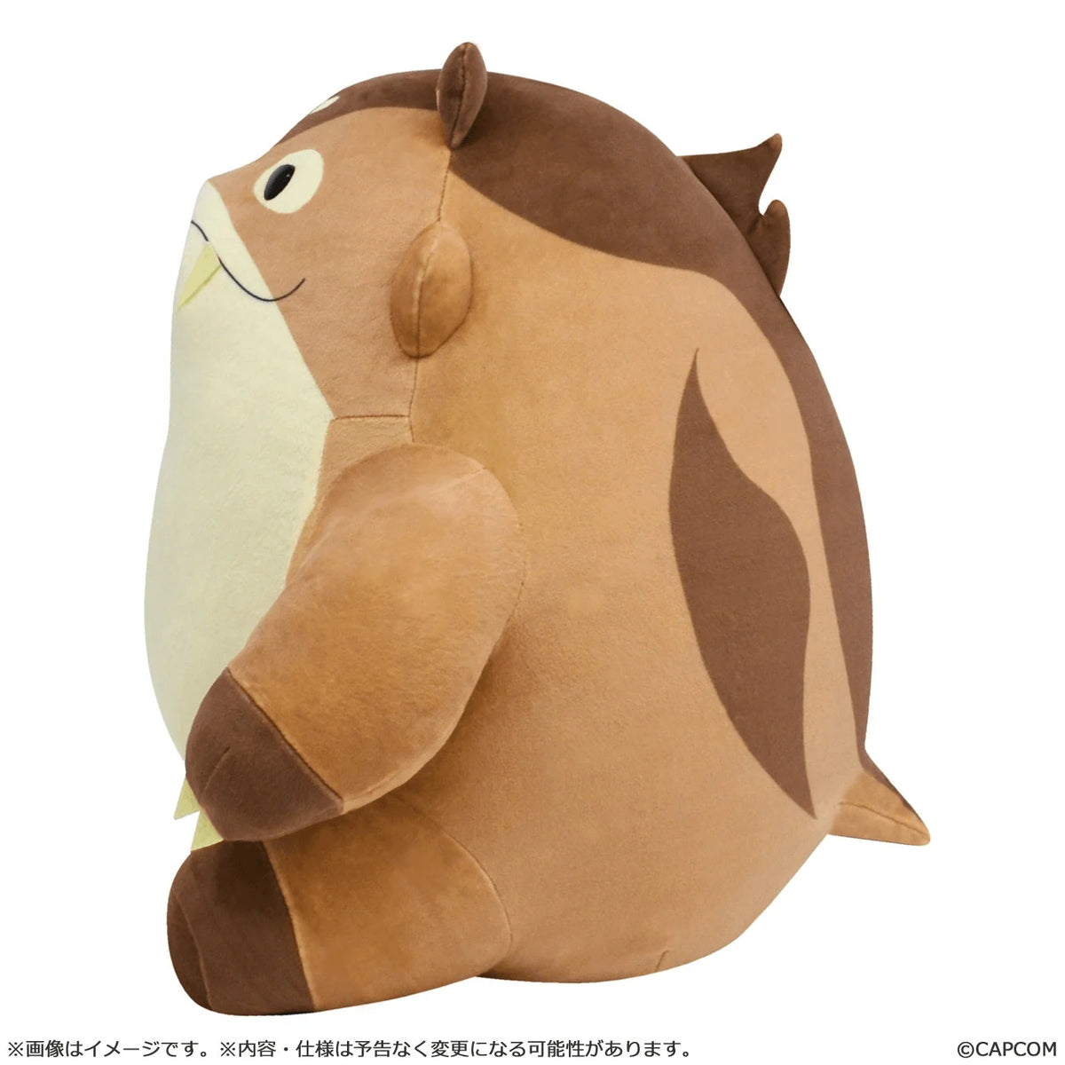 Monster Hunter Wilds Mochi-Cuddly Plush : Wudwud Barrel "B"
