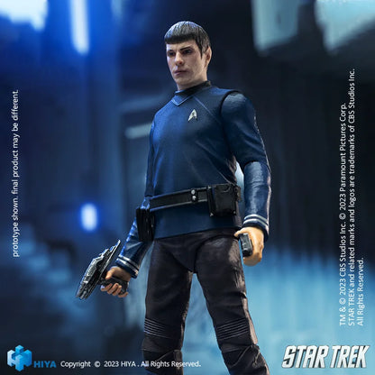 HIYA TOYS Exquisite Mini Series 1/18 Scale Star Trek 2009 Spock Action Figure